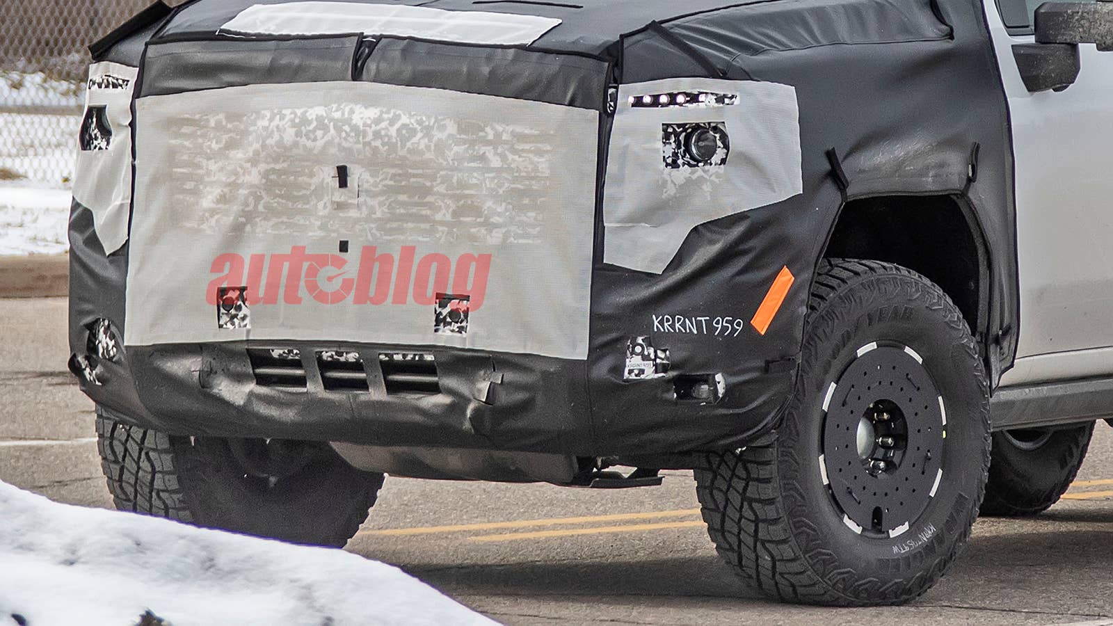 GMC Sierra HD AT4X prototype