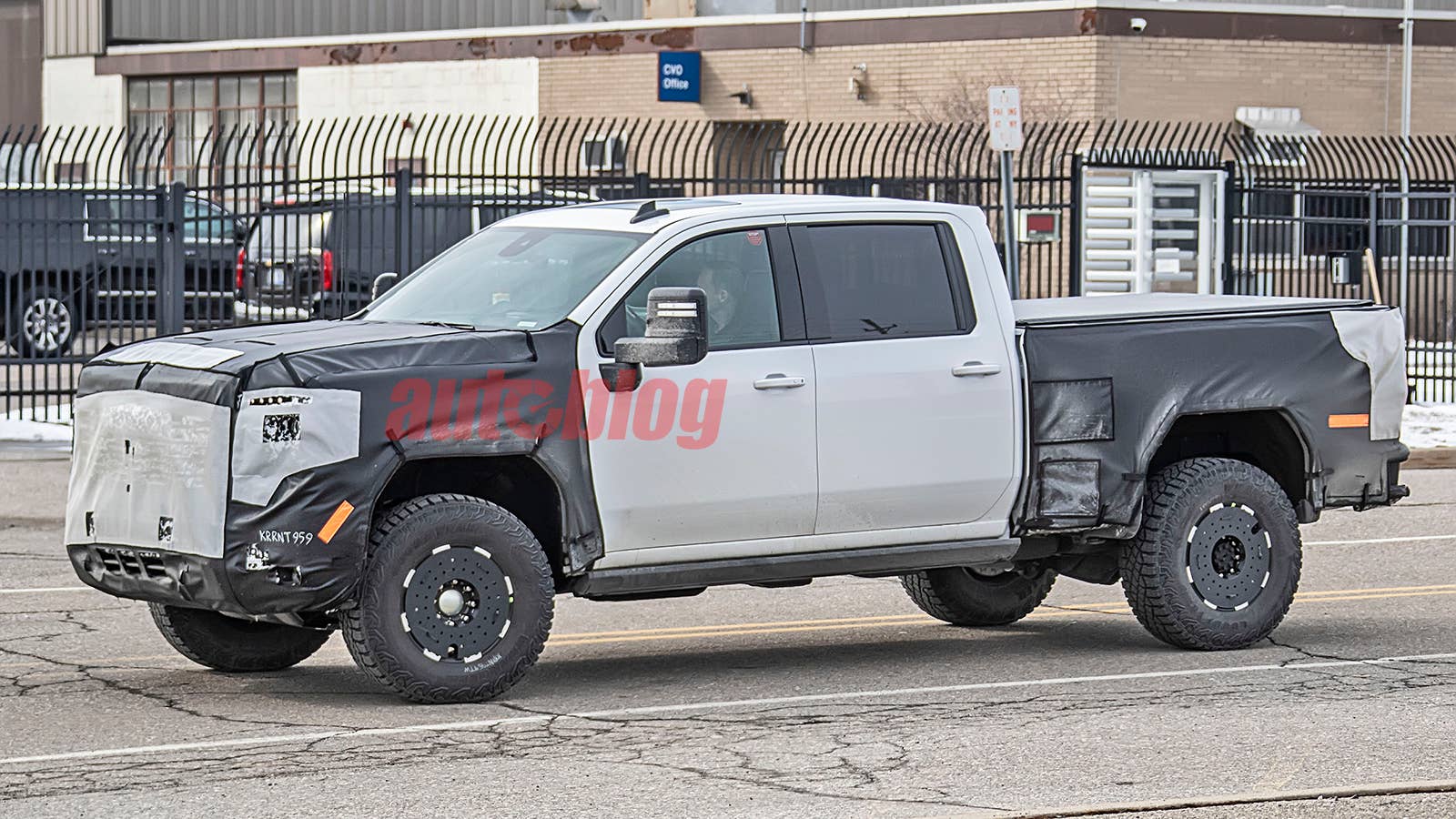 GMC Sierra HD AT4X prototype