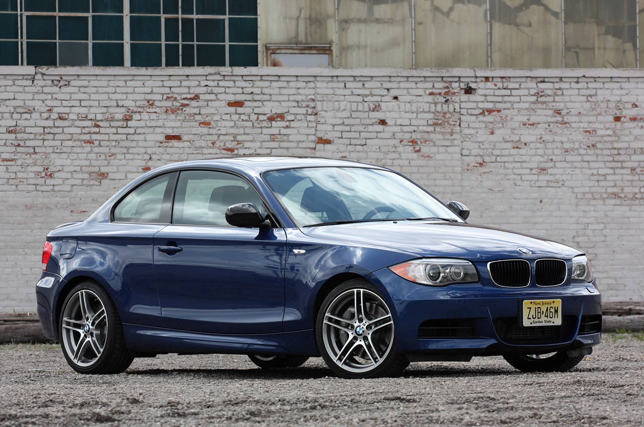 2013 BMW 135is front 3/4 view