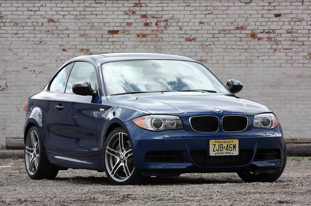 2013 BMW 135is front 3/4 view