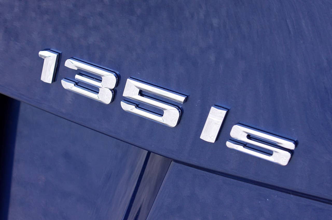 2013 BMW 135is badge