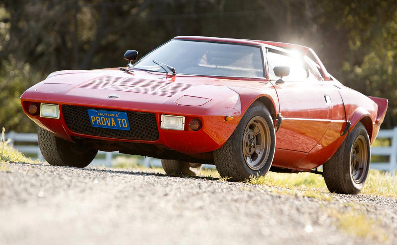 1972 Lancia Stratos Barn Find at Bonhams