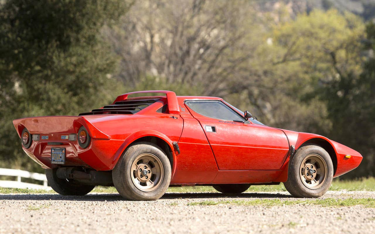 1972 Lancia Stratos Barn Find at Bonhams