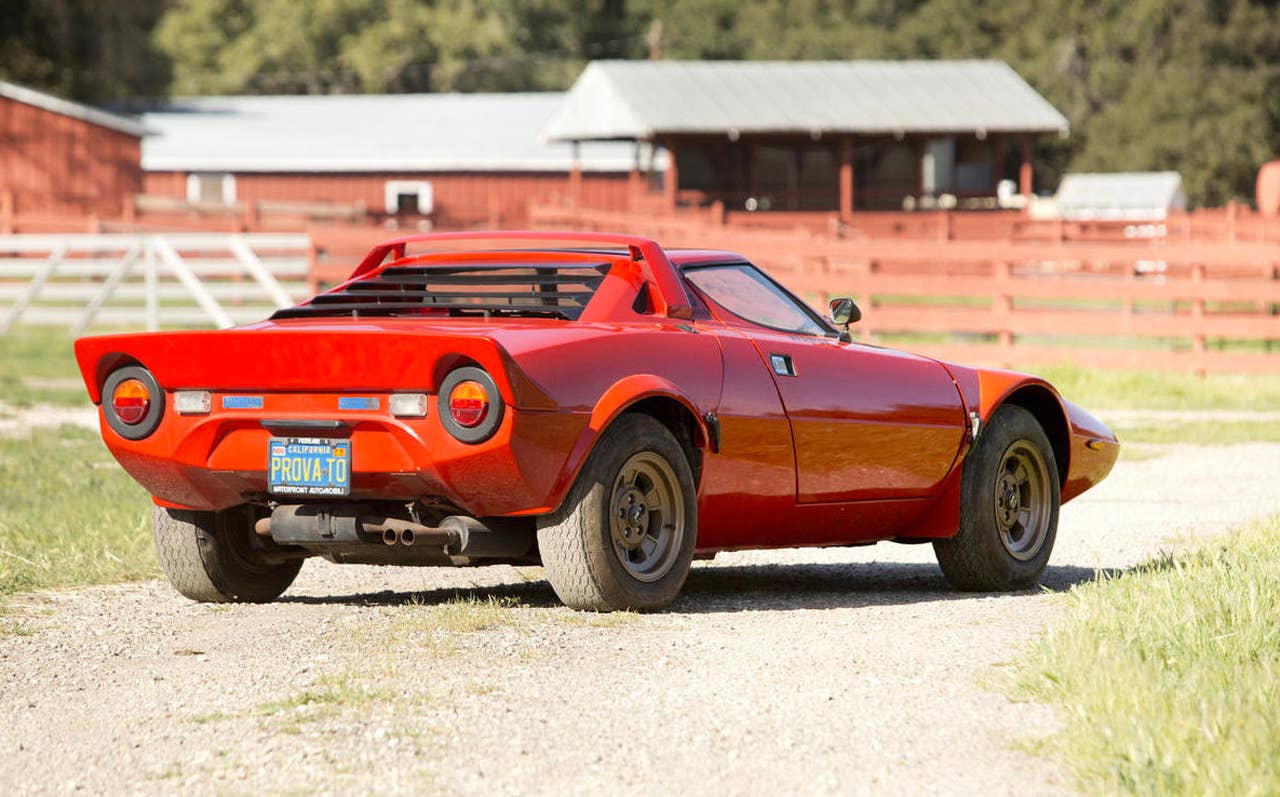1972 Lancia Stratos Barn Find at Bonhams