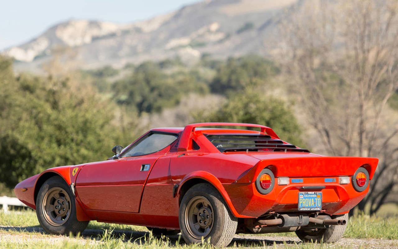 1972 Lancia Stratos Barn Find at Bonhams