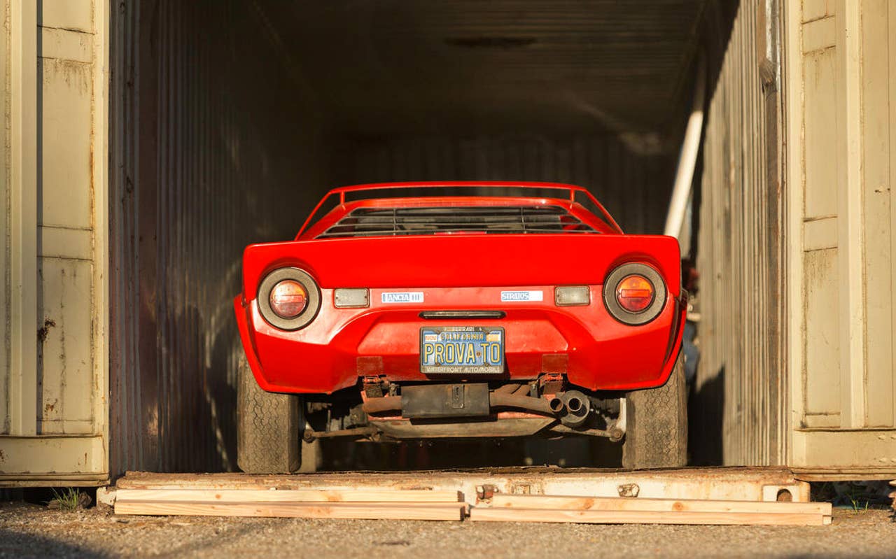 1972 Lancia Stratos Barn Find at Bonhams