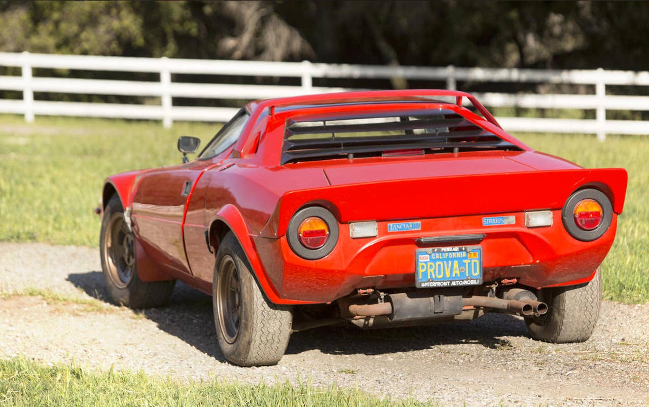 1972 Lancia Stratos Barn Find at Bonhams