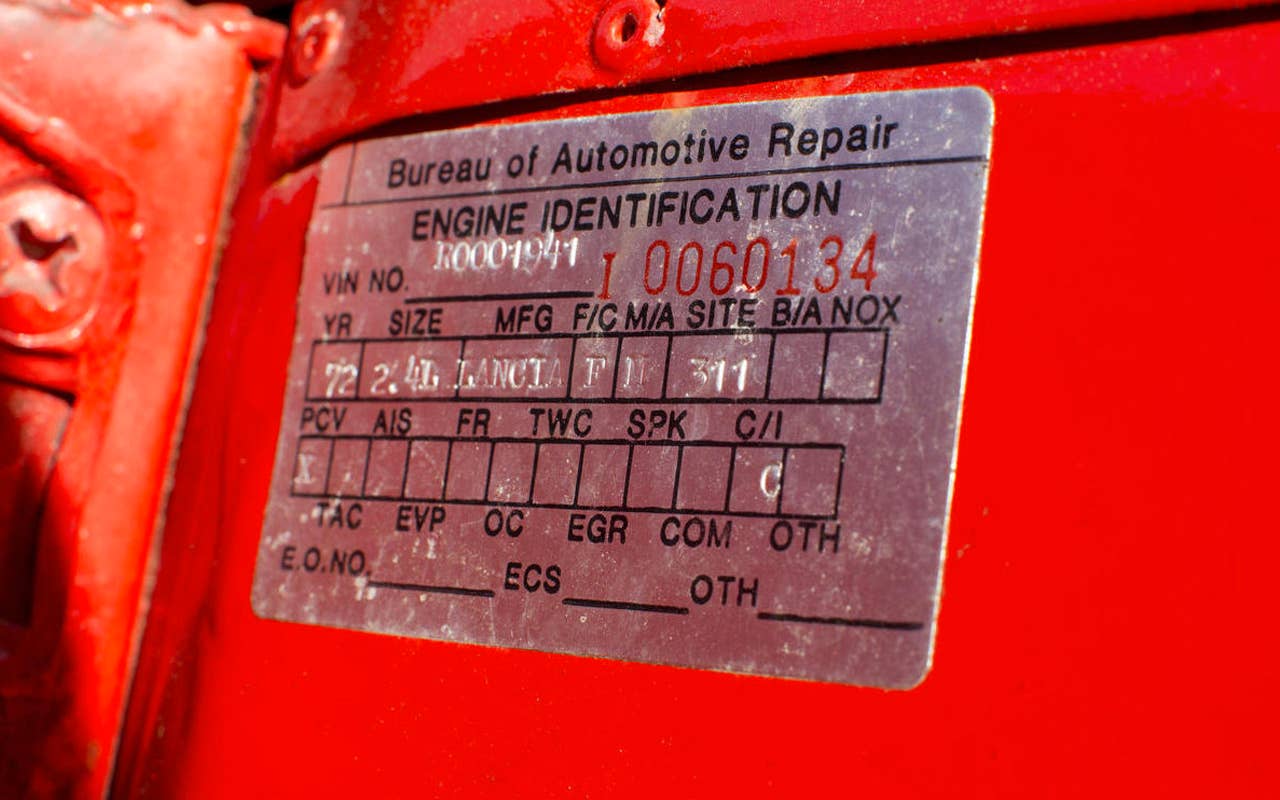 1972 Lancia Stratos Barn Find at Bonhams