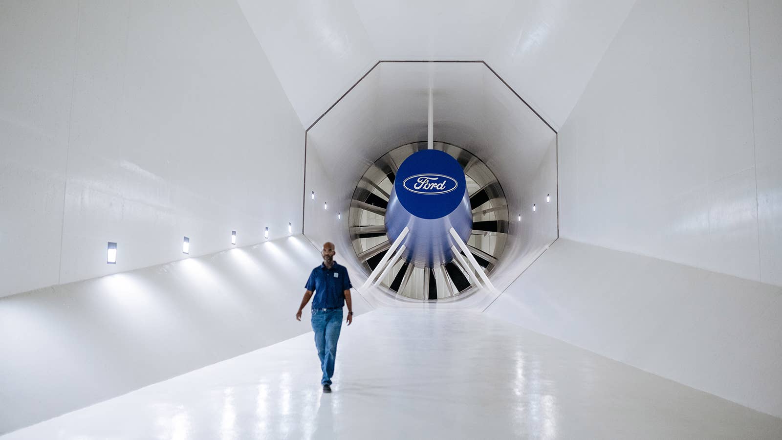 Ford wind tunnel fan