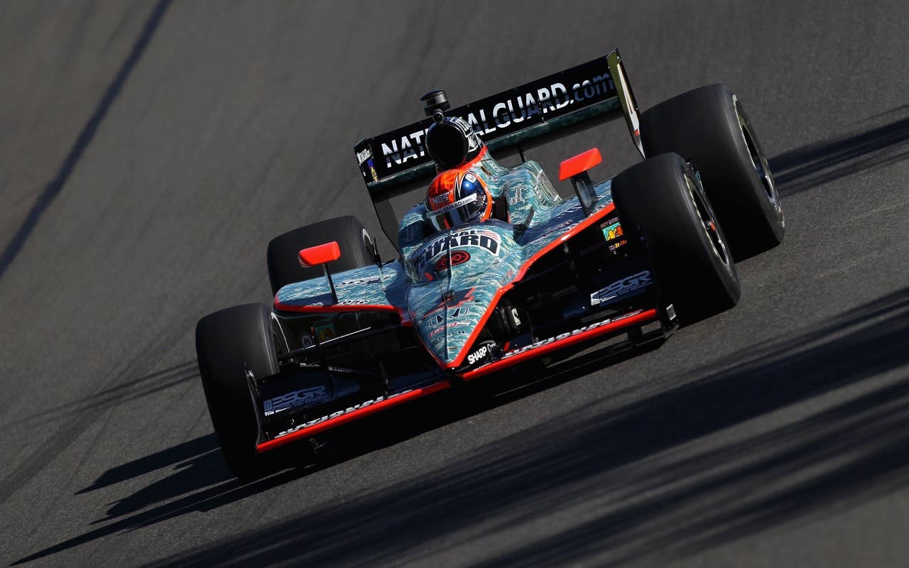 during practice and qualifying for the IZOD IndyCar Series Camping World Grand Prix at the Glen at Watkins Glen International on July 3, 2010 in Watkins Glen, New York.