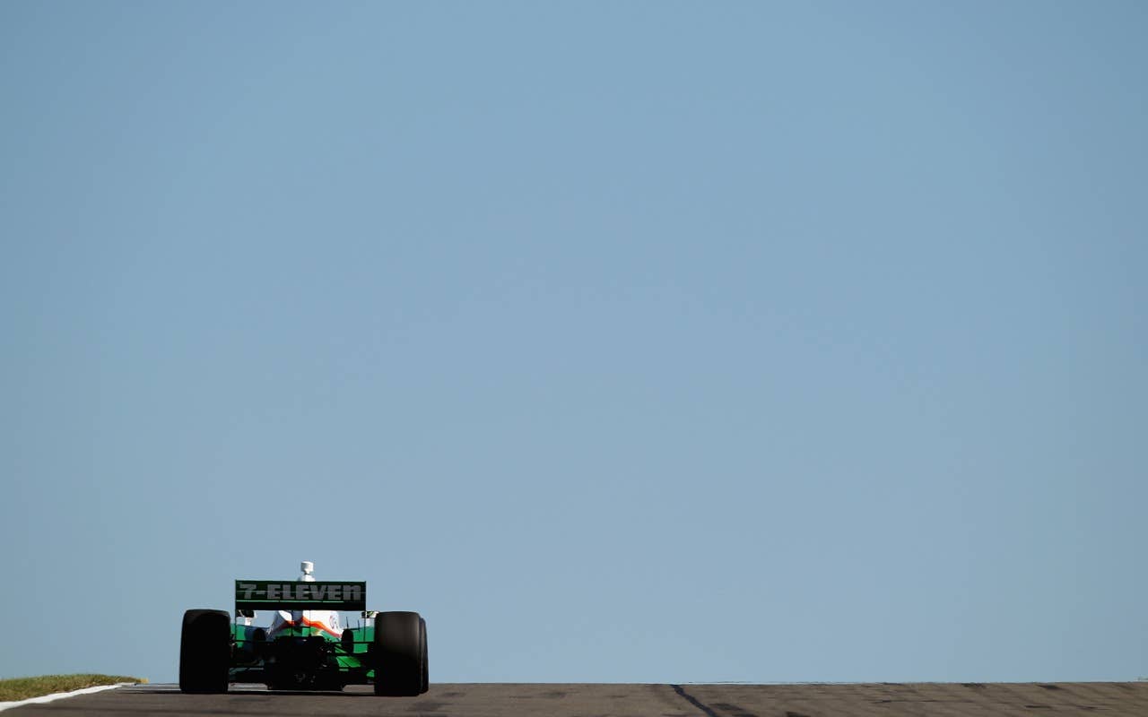 during practice and qualifying for the IZOD IndyCar Series Camping World Grand Prix at the Glen at Watkins Glen International on July 3, 2010 in Watkins Glen, New York.