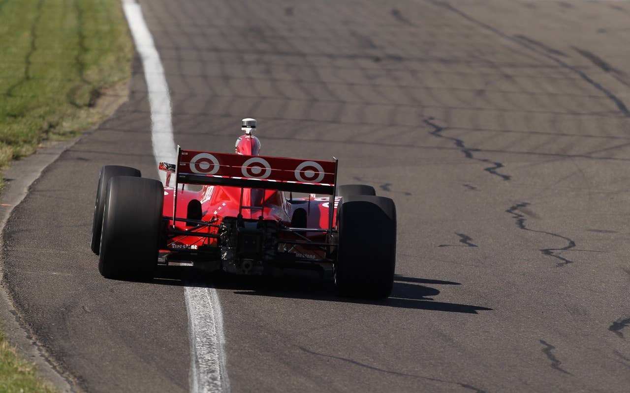 during the IZOD IndyCar Series Camping World Grand Prix at the Glen at Watkins Glen International on July 4, 2010 in Watkins Glen, New York.