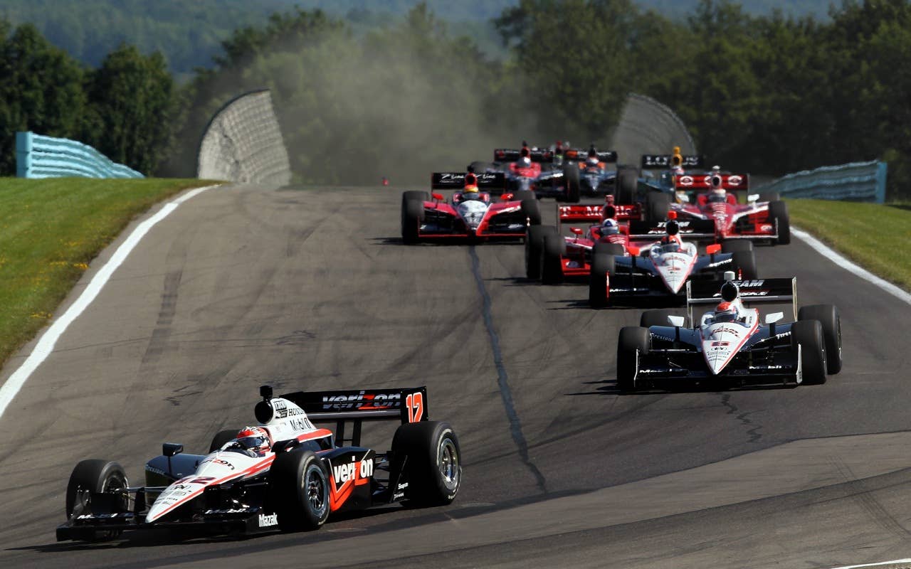 WATKINS GLEN, NY - JULY 04:  during the IZOD IndyCar Series Camping World Grand Prix at the Glen at Watkins Glen International on July 4, 2010 in Watkins Glen, New York.  (Photo by Nick Laham/Getty Images)