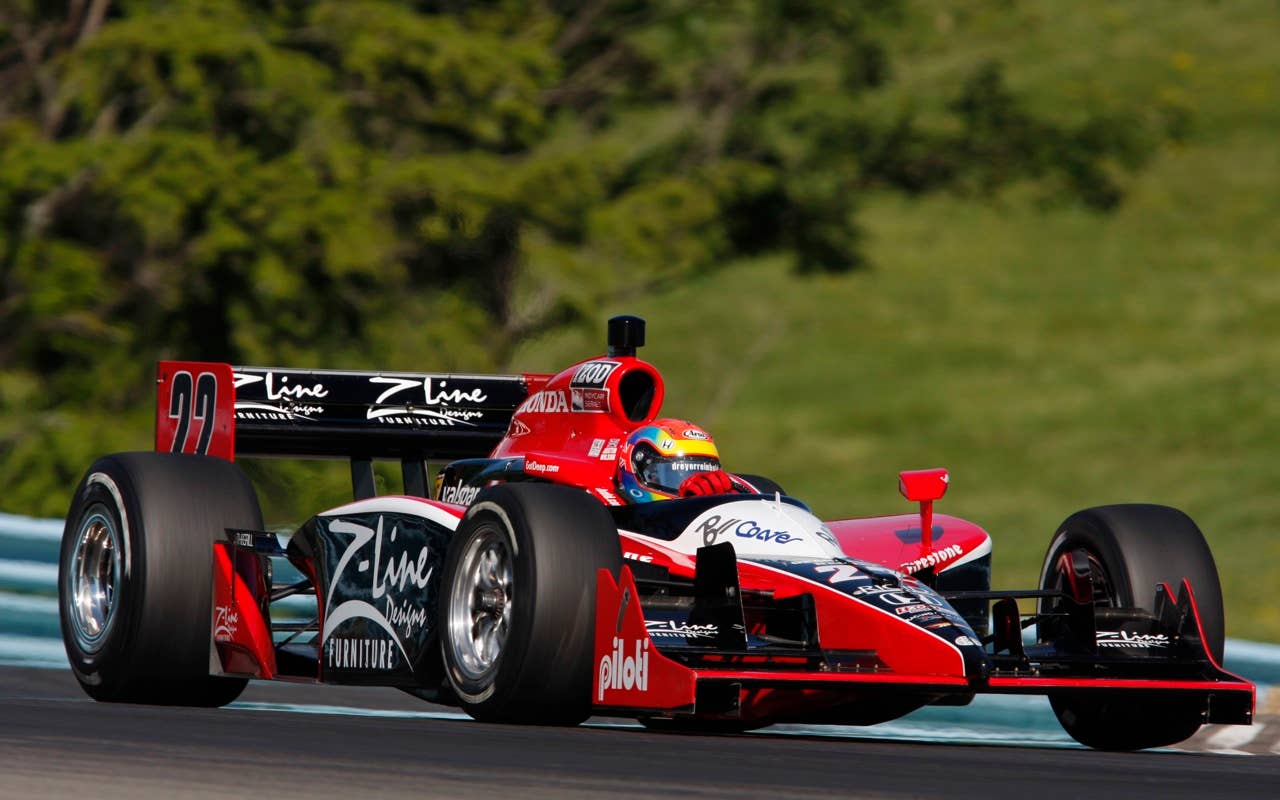 Saturday, July 3, 2010, for the IndyCar Series race at Watkins Glen International in Watkins Glen, N.Y. (AP Photo/David Boe)