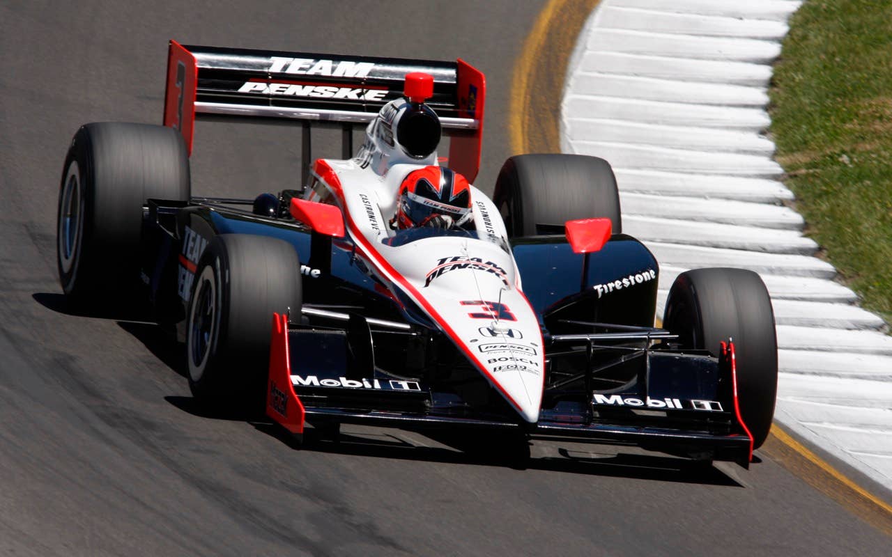 during qualifying Saturday, July 3, 2010, for the IndyCar Series' auto race at Watkins Glen International in Watkins Glen, N.Y. (AP Photo/David Boe)