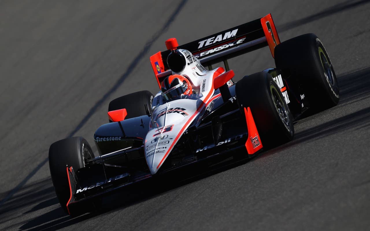 during practice and qualifying for the IZOD IndyCar Series Camping World Grand Prix at the Glen at Watkins Glen International on July 3, 2010 in Watkins Glen, New York.
