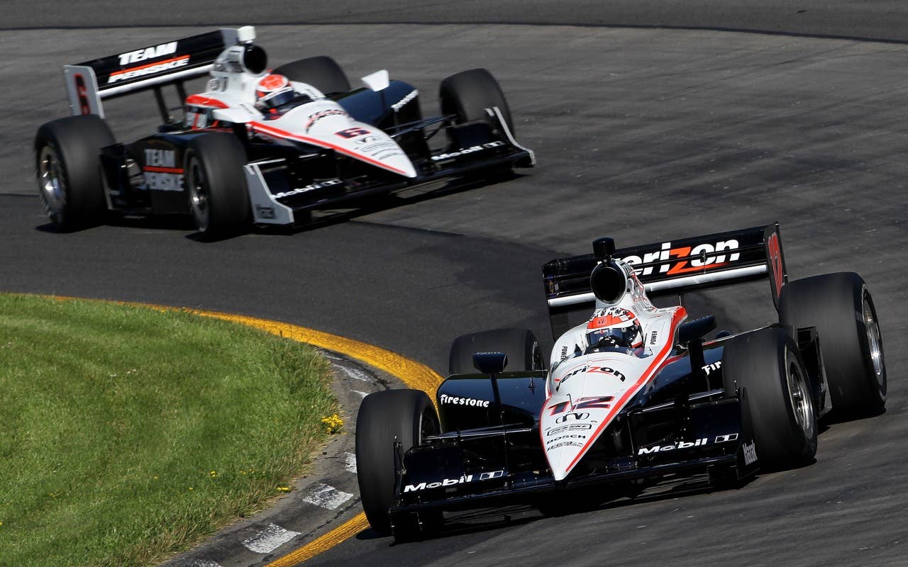 WATKINS GLEN, NY - JULY 04:  during the IZOD IndyCar Series Camping World Grand Prix at the Glen at Watkins Glen International on July 4, 2010 in Watkins Glen, New York.  (Photo by Nick Laham/Getty Images)