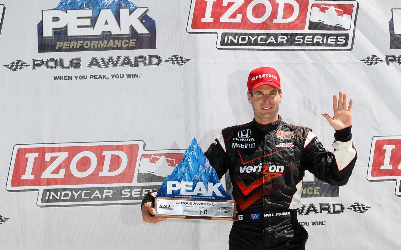 during practice and qualifying for the IZOD IndyCar Series Camping World Grand Prix at the Glen at Watkins Glen International on July 3, 2010 in Watkins Glen, New York.
