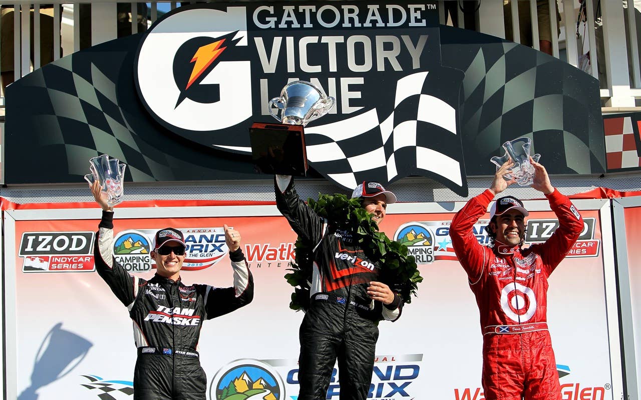WATKINS GLEN, NY - JULY 04:  during the IZOD IndyCar Series Camping World Grand Prix at the Glen at Watkins Glen International on July 4, 2010 in Watkins Glen, New York.  (Photo by Nick Laham/Getty Images)