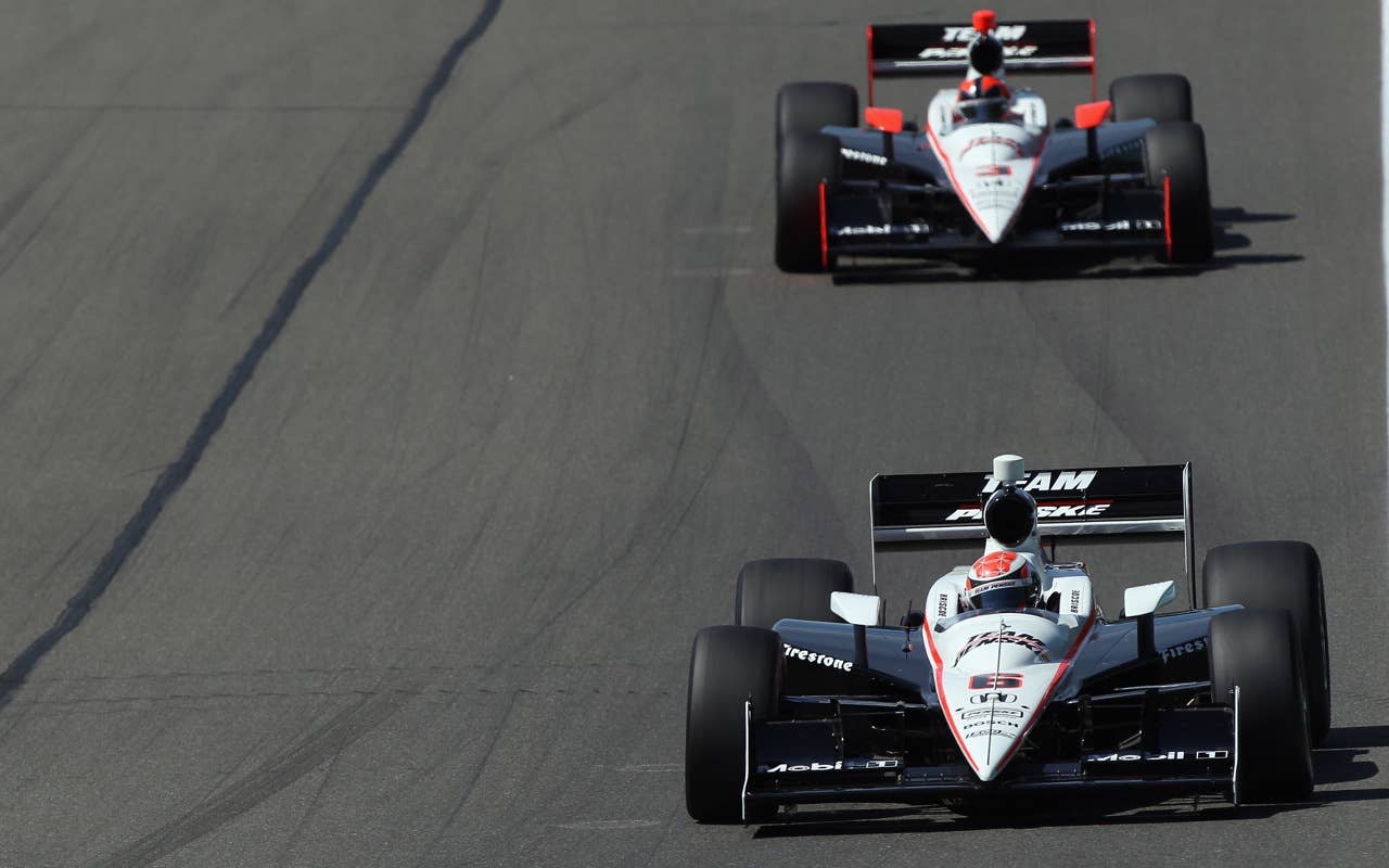 during the IZOD IndyCar Series Camping World Grand Prix at the Glen at Watkins Glen International on July 4, 2010 in Watkins Glen, New York.