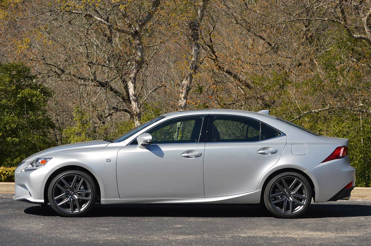 2014 Lexus IS350 F-Sport side view