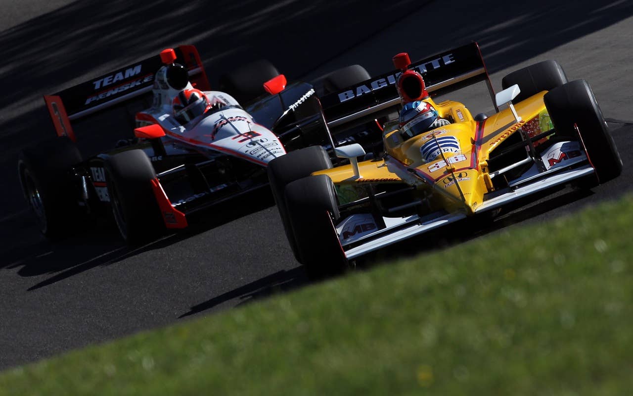 WATKINS GLEN, NY - JULY 03:  during practice for the IZOD IndyCar Series Camping World Grand Prix at the Glen at Watkins Glen International on July 3, 2010 in Watkins Glen, New York.  (Photo by Nick Laham/Getty Images)