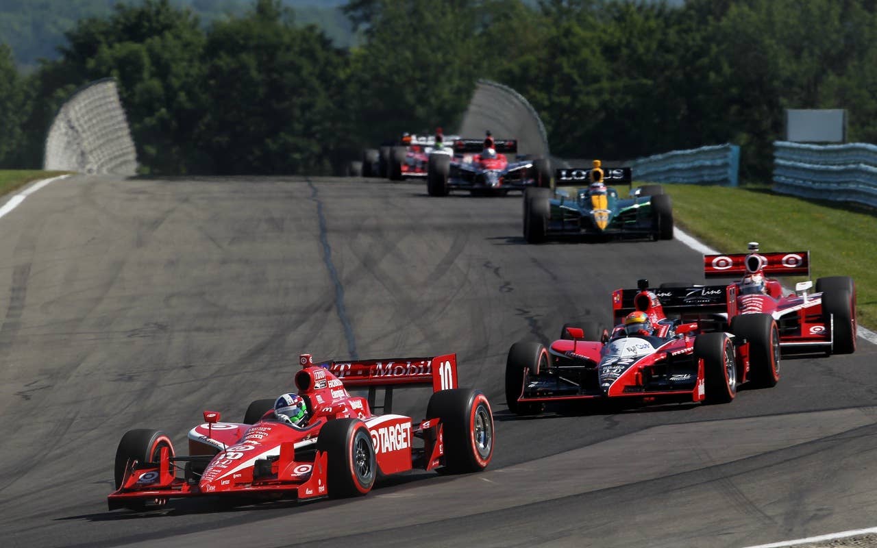WATKINS GLEN, NY - JULY 04:  during the IZOD IndyCar Series Camping World Grand Prix at the Glen at Watkins Glen International on July 4, 2010 in Watkins Glen, New York.  (Photo by Nick Laham/Getty Images)
