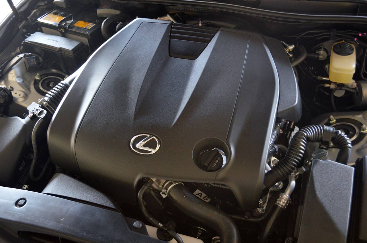 2014 Lexus IS350 F-Sport engine