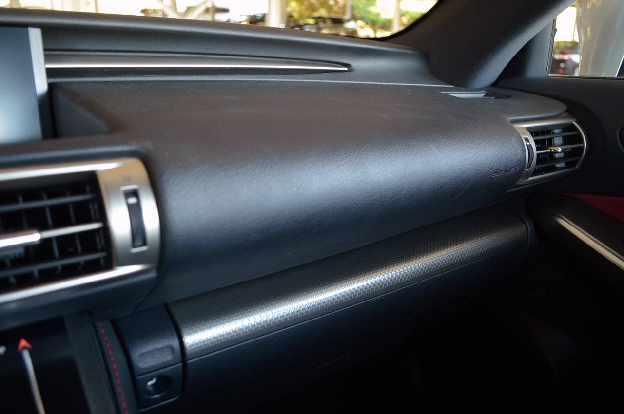 2014 Lexus IS350 F-Sport dash