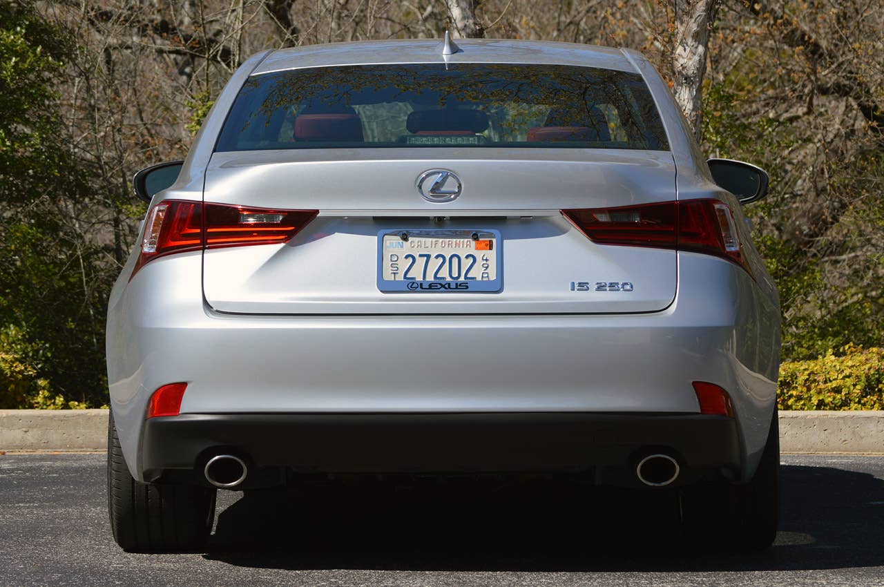 2014 Lexus IS350 F-Sport rear view