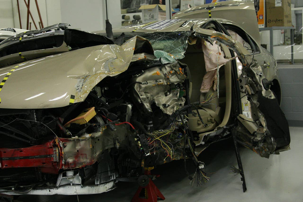 2010 Chevrolet Malibu after new crash research