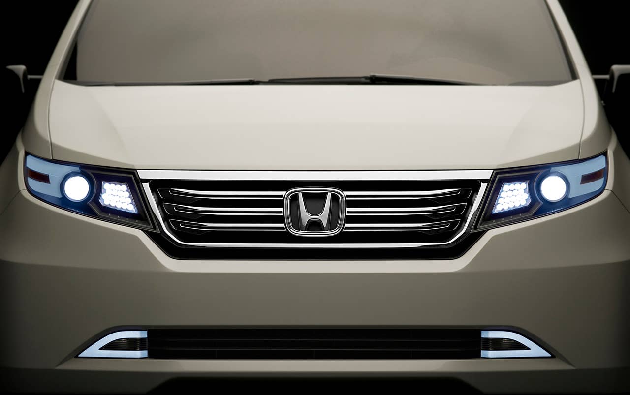 The Honda Odyssey Concept suggests the future styling direction for the upcoming, completely redesigned 2011 Honda Odyssey. The concept vehicle made its debut at the 2010 Chicago Auto Show on February 10, 2010.