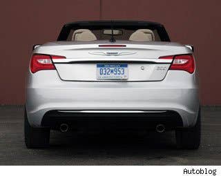 As in the sedan, the 200 Convertible's Pentastar engine delivers more than ample power. In its own way, the 200 C hustles along, making short work of traffic and freeway on ramps. The V6 has a nice exhaust note when pushed, but is otherwise quiet. In normal driving, the entire powertrain is smooth and unobtrusive.  When curvy roads beckon, however, the powertrain doesn't have the chops to keep pace. At times, the throttle feels lazy and the six-speed automatic can be slow to downshift.  Research the Chrysler 200 Convertible  Chrysler 200 Convertible Photos & Information  Chrysler 200 Convertible Best Deals  Chrysler 200 Convertible Local Dealer Price Quote