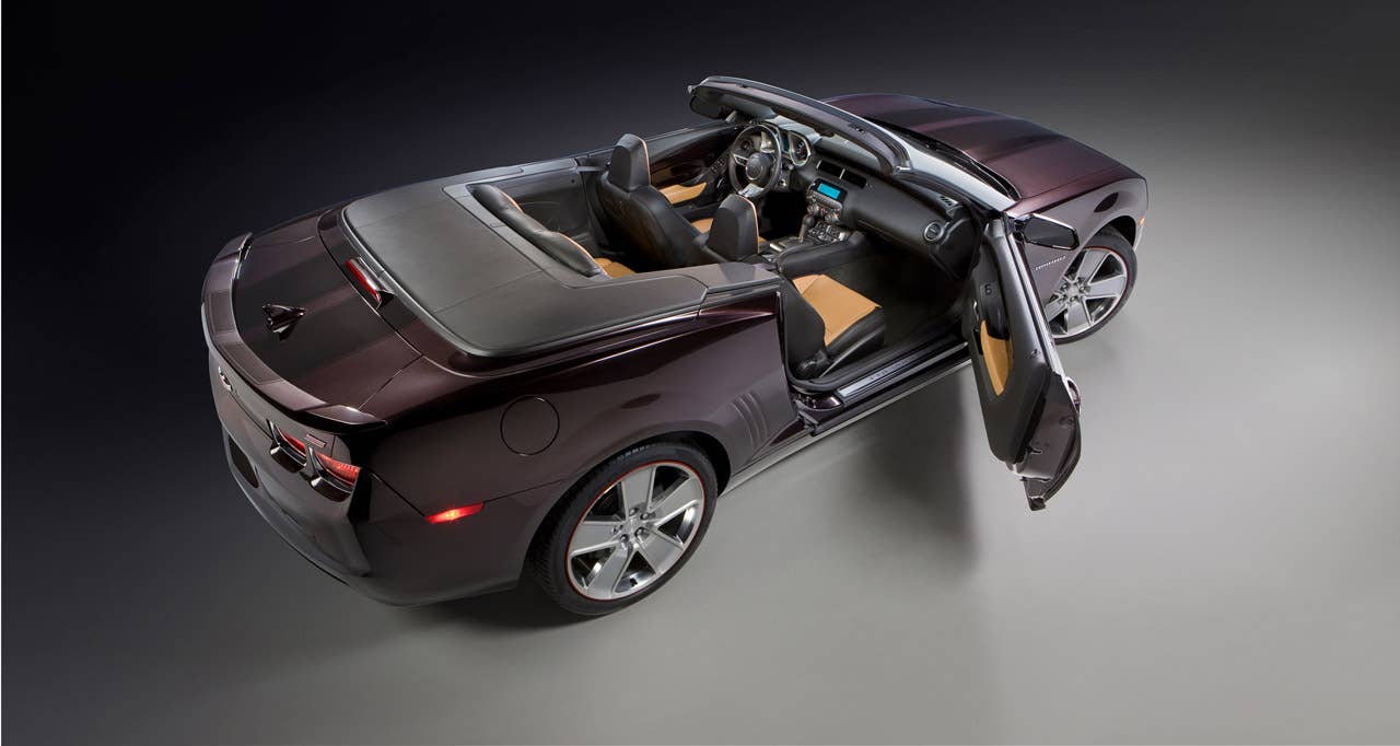 Neiman Marcus Edition Chevrolet Camaro Convertible rear 3/4