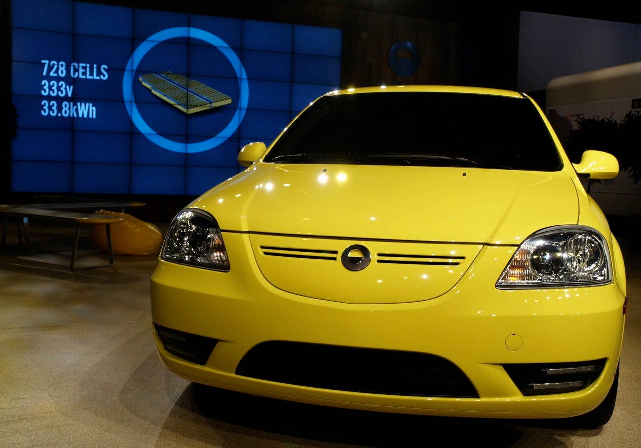 coda sedan at the 2010 la auto show