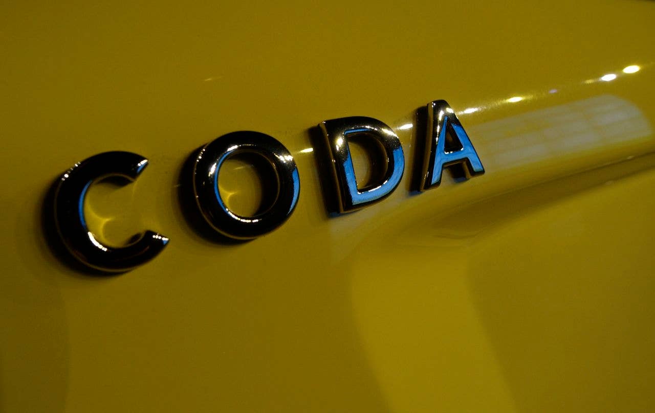 coda sedan at the 2010 la auto show