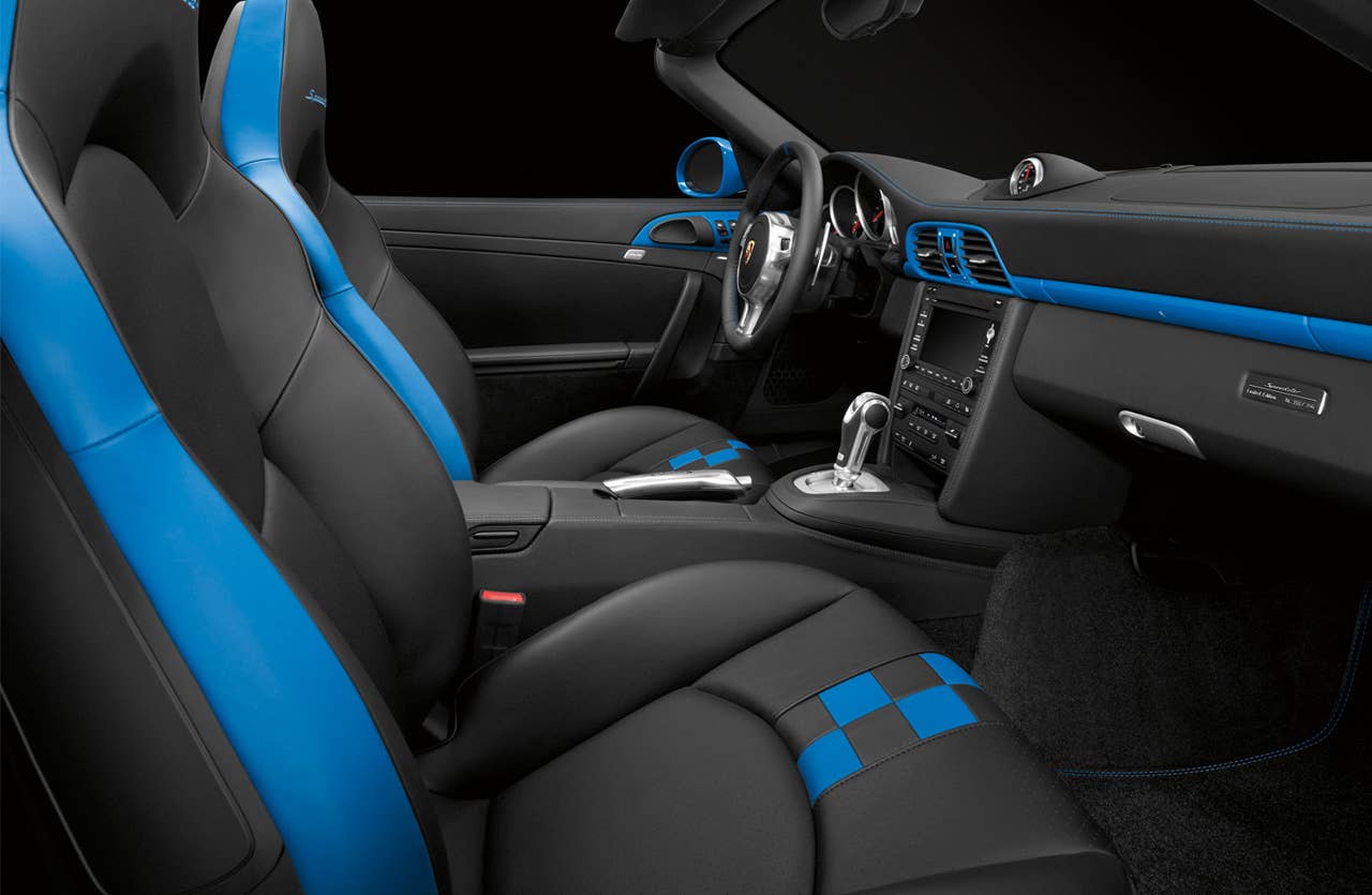 2011 Porsche 911 Speedster, interior
