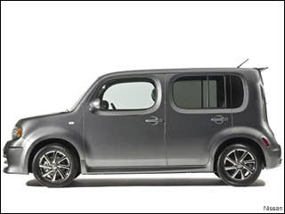 The 2009 cube is all-new to the North American Nissan family and it looks like nothing else on the road today, it boasts fun and whimsical styling, excellent fuel efficiency and space for five people in its comfortable, yet quirky interior.See the full gallery at AutoblogResearch the Nissan CubeNissan Cube OverviewNissan Cube PicturesFree Nissan Cube Price Quote