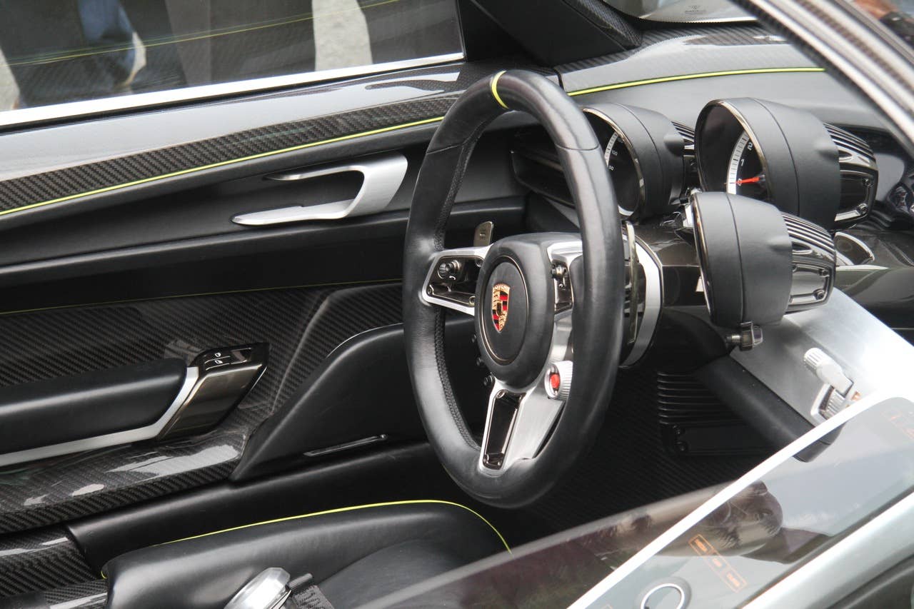 Porsche 918 Spyder concept in Monterey