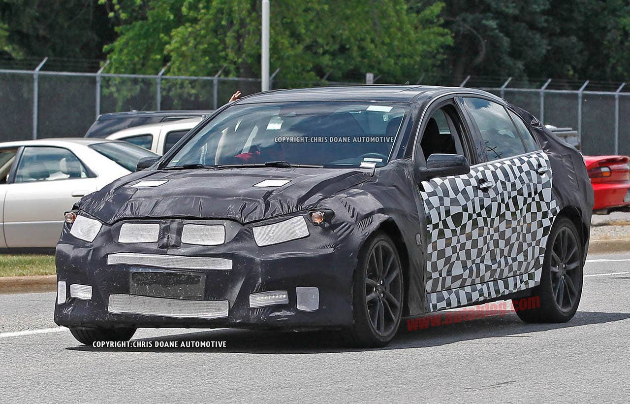 Chevrolet SS Spy Shots front 3/4