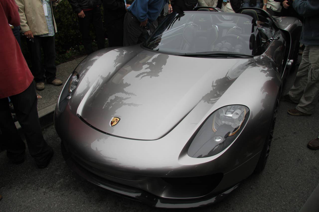 Porsche 918 Spyder concept in Monterey