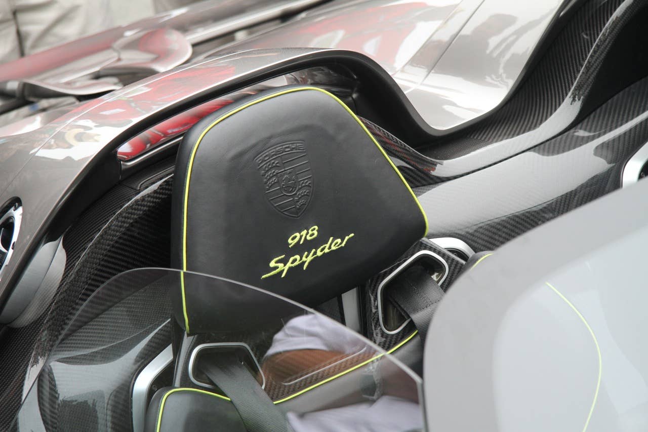 Porsche 918 Spyder concept in Monterey