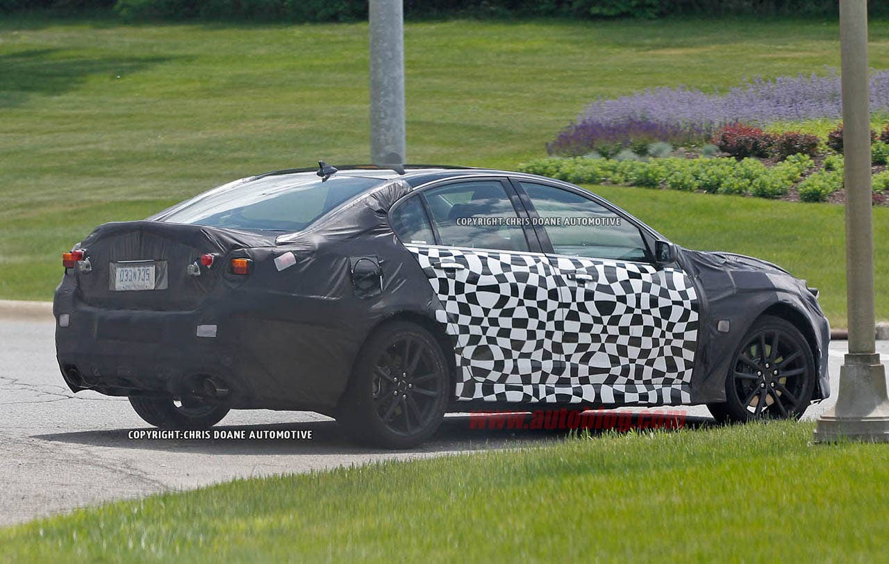 Chevrolet SS Spy Shots side