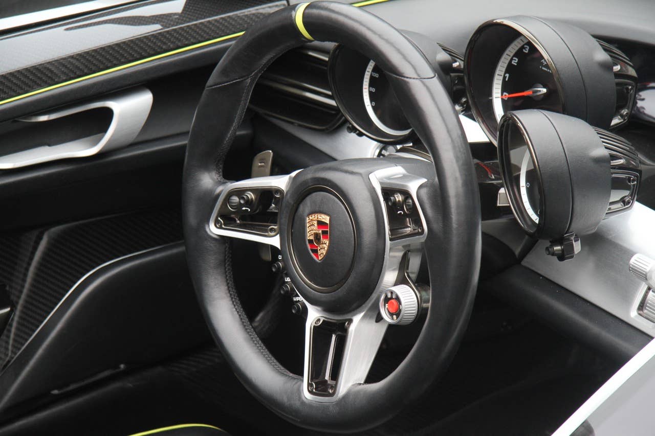 Porsche 918 Spyder concept in Monterey