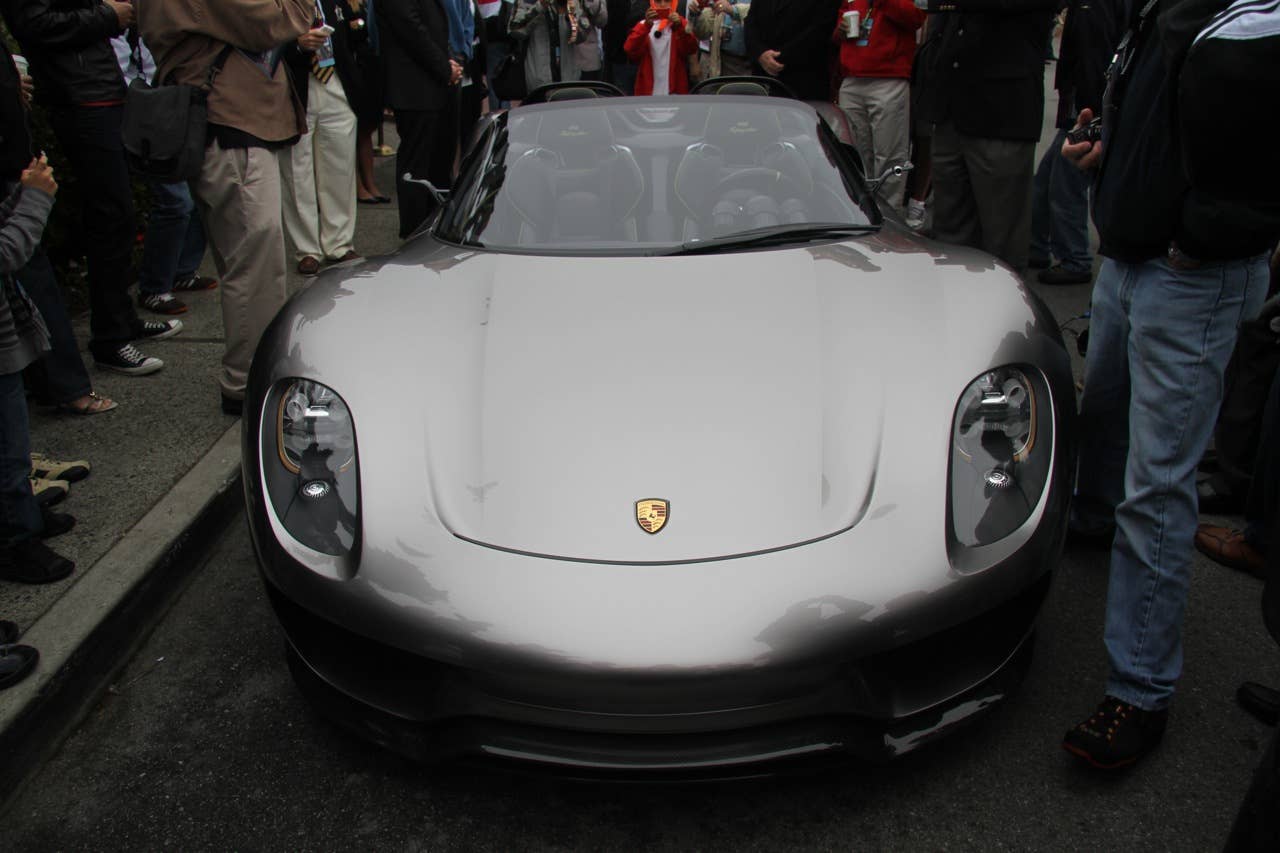 Porsche 918 Spyder concept in Monterey