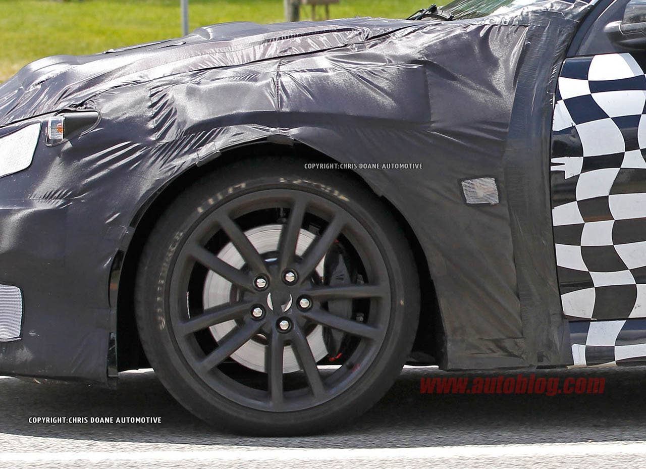 Chevrolet SS Spy Shots brakes