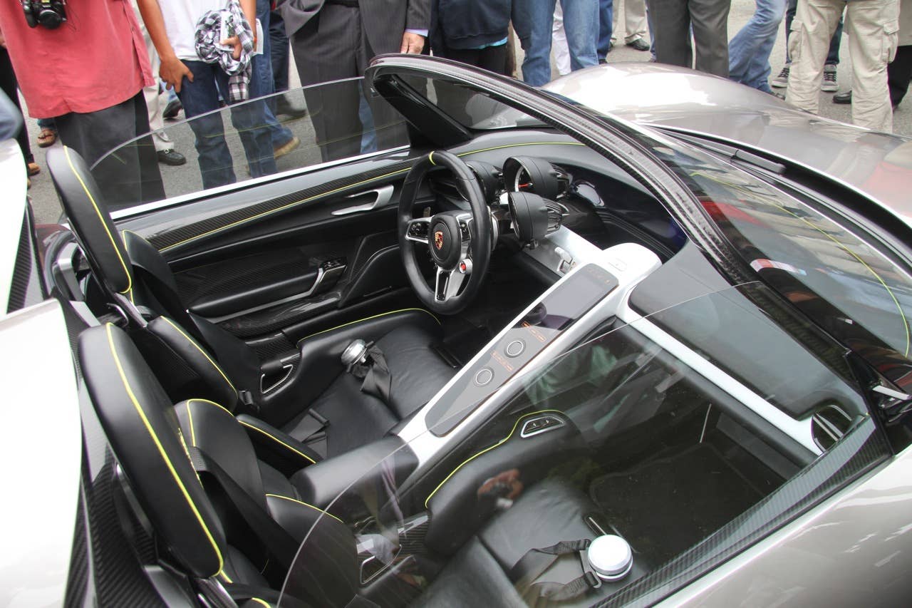 Porsche 918 Spyder concept in Monterey