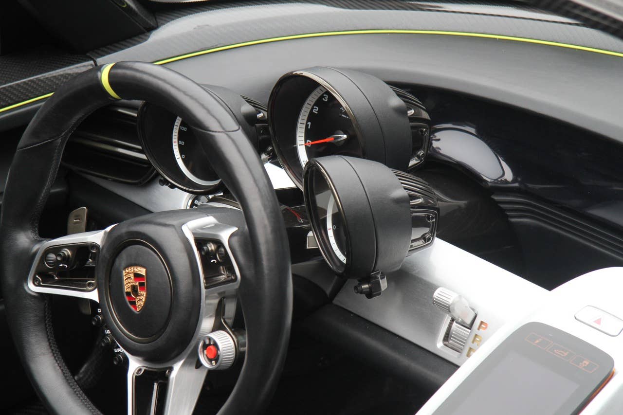 Porsche 918 Spyder concept in Monterey