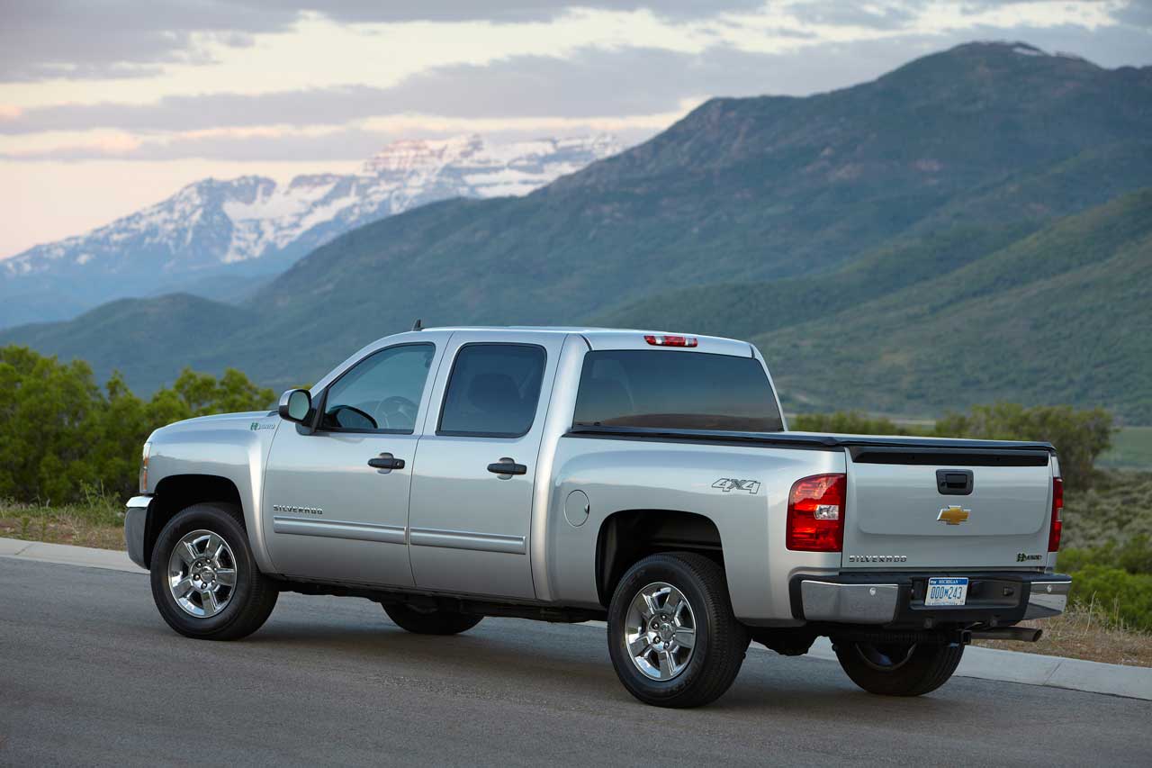 2012 Chevrolet Silverado rear 3/4