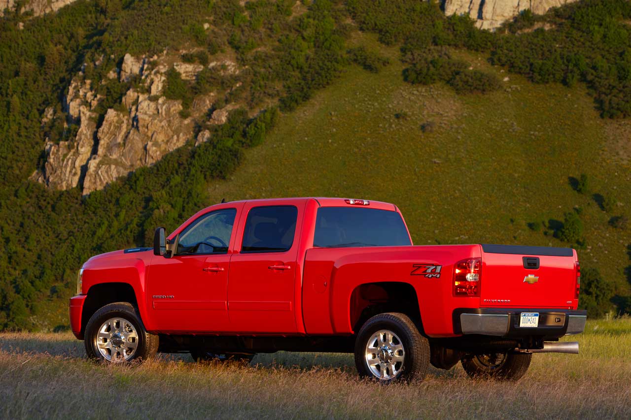 2012 Chevrolet Silverado rear 3/4